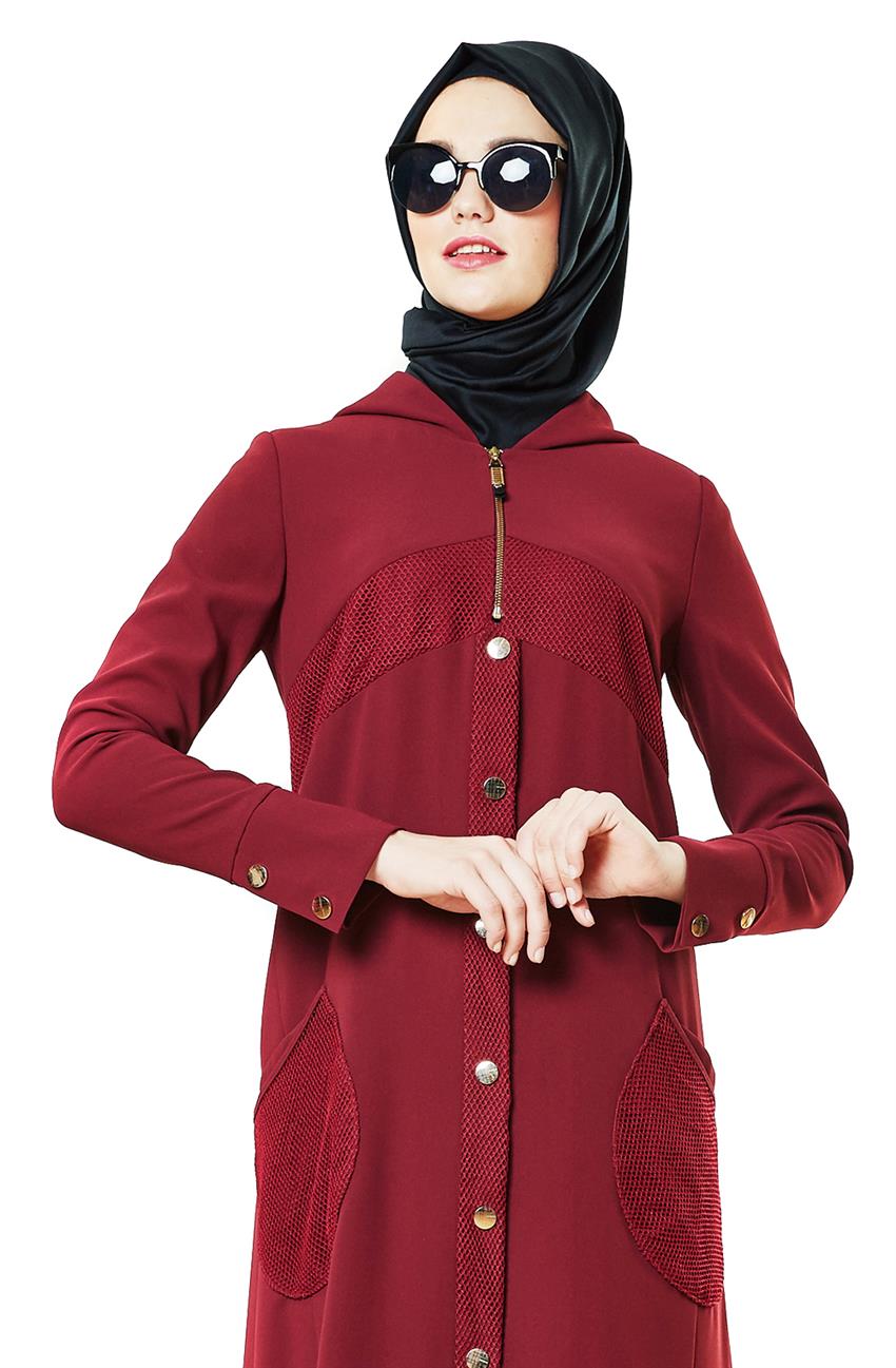 Abaya-Claret Red Do-A5-65014-26