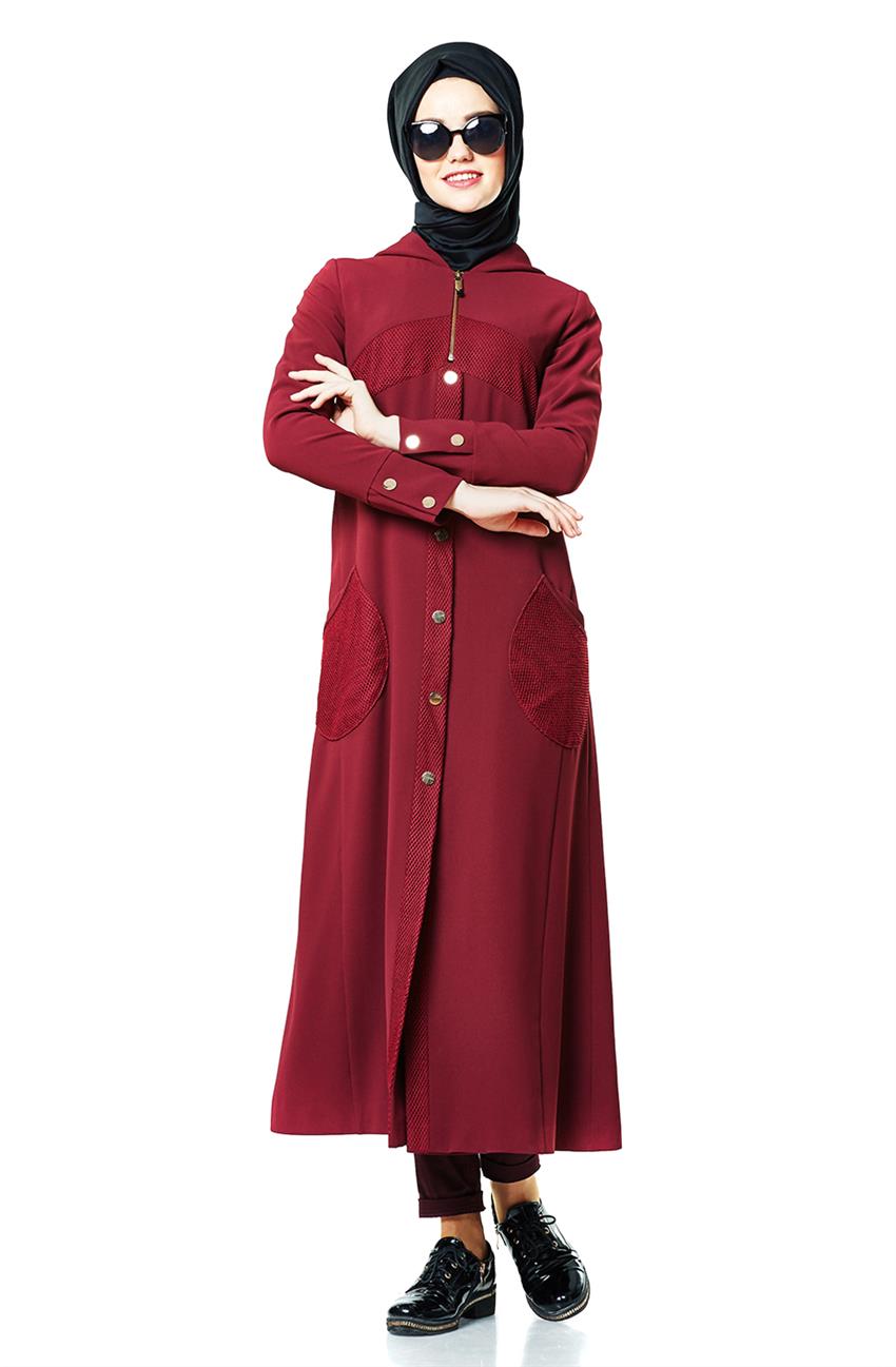 Abaya-Claret Red Do-A5-65014-26