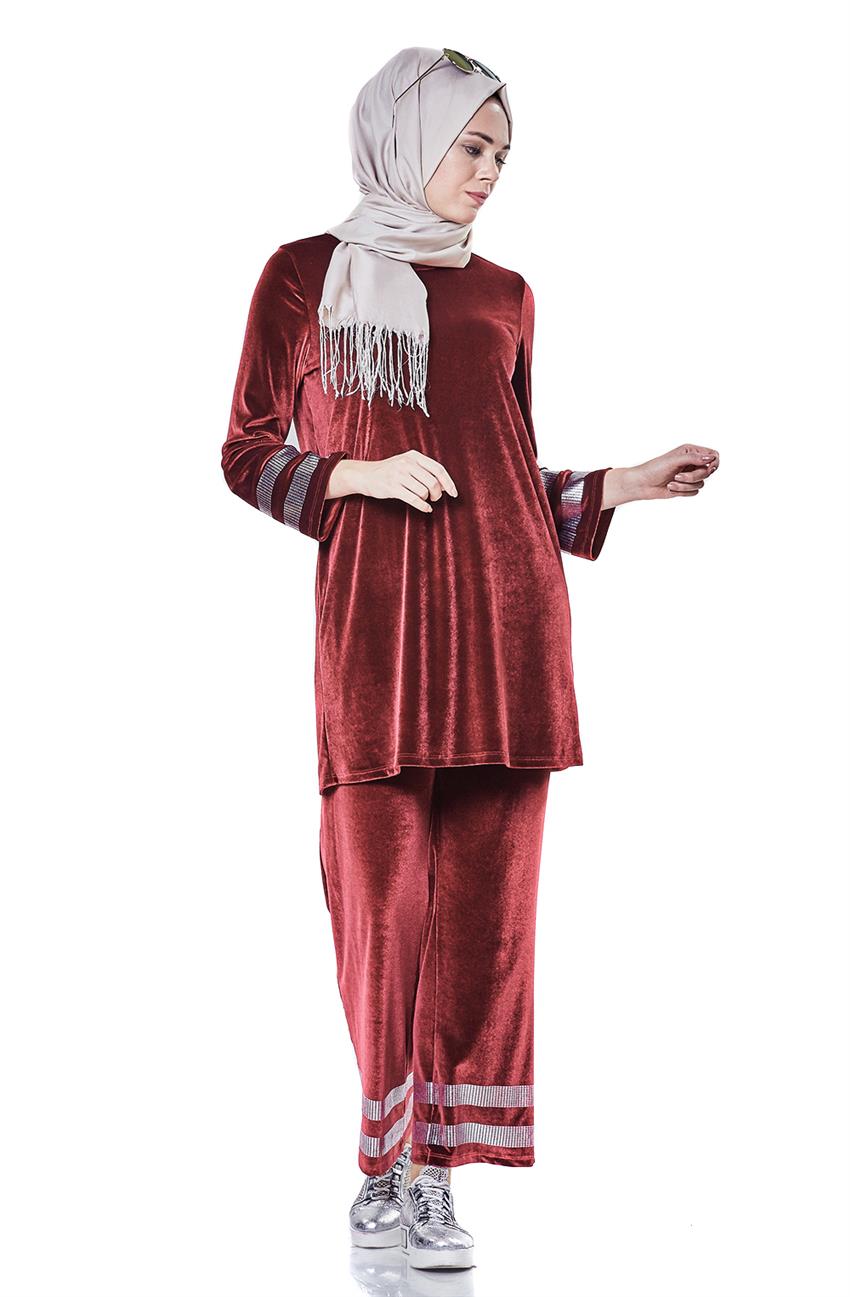 Pantslu Suit-Claret Red 14807-67