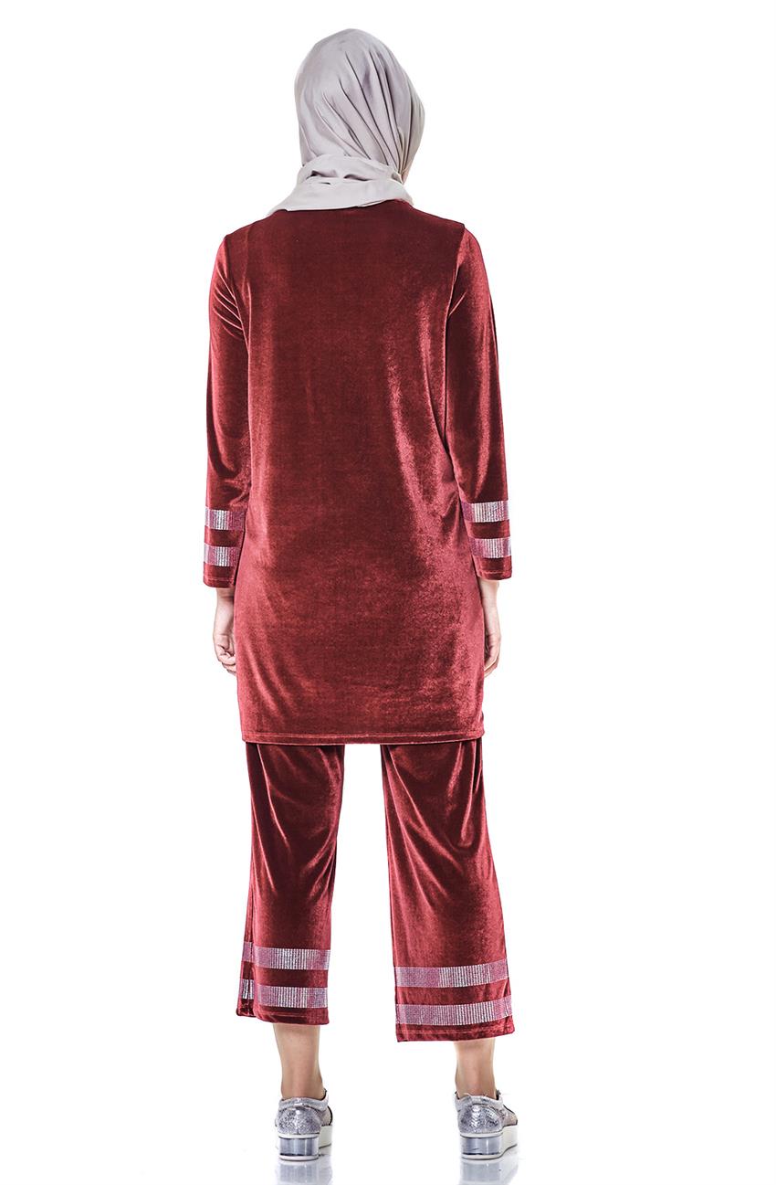 Pantslu Suit-Claret Red 14807-67