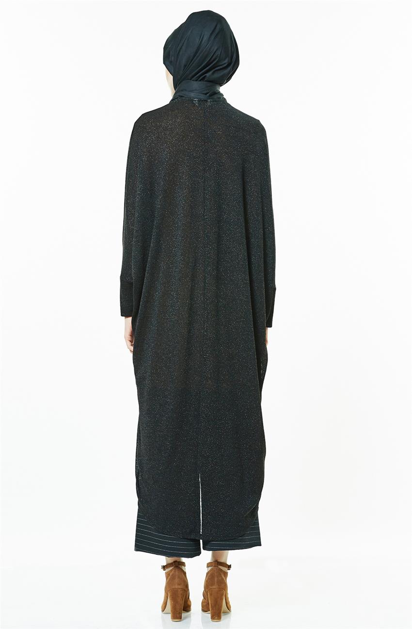 Knitwear Cardigan-Black 13059-01