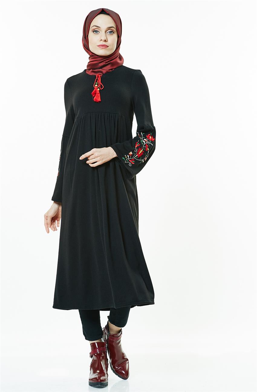 Knitwear Tunic-Black 14944-01