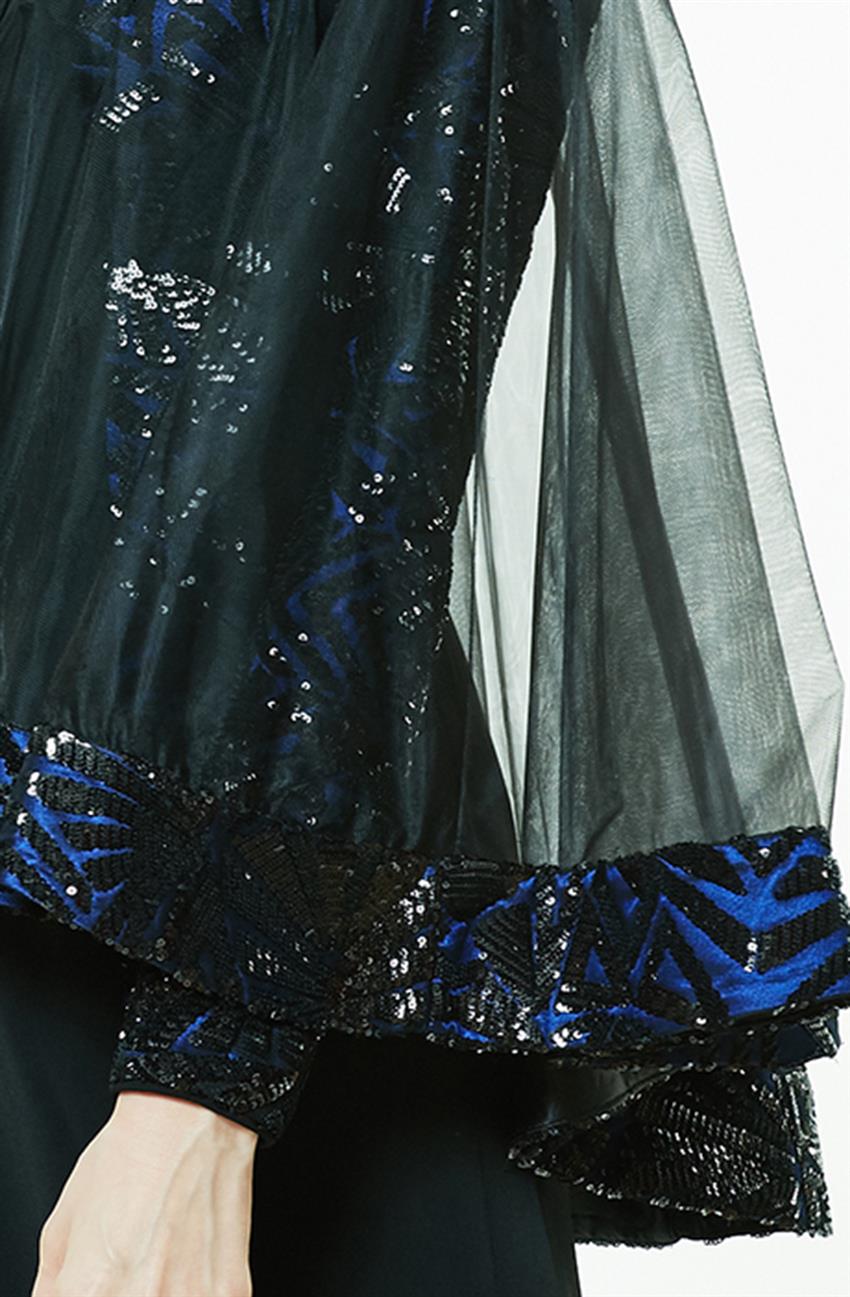 فستان سهرة فستان-أزرق غامق BY211-47