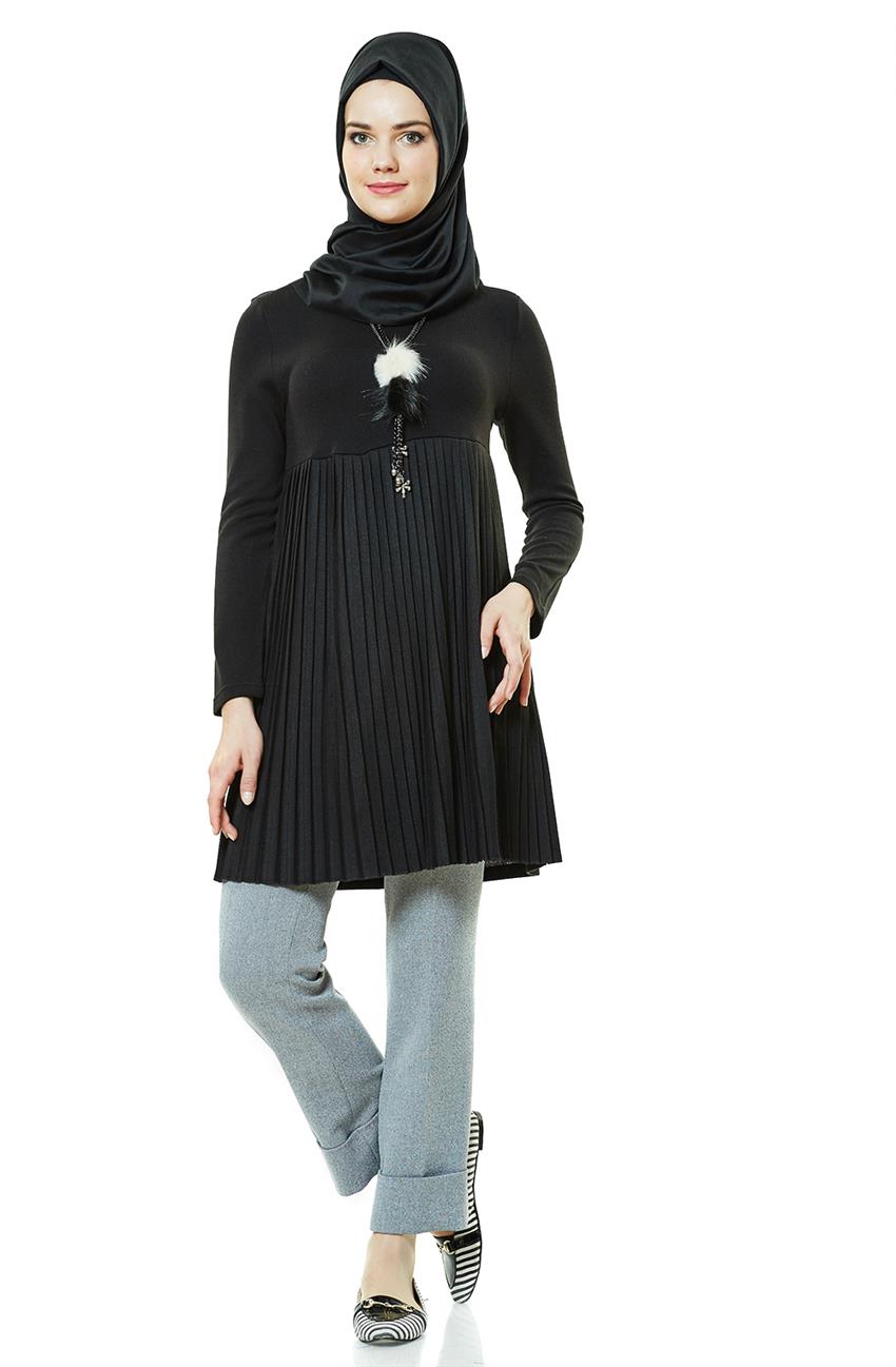 Knitwear Tunic-Black 14626-01