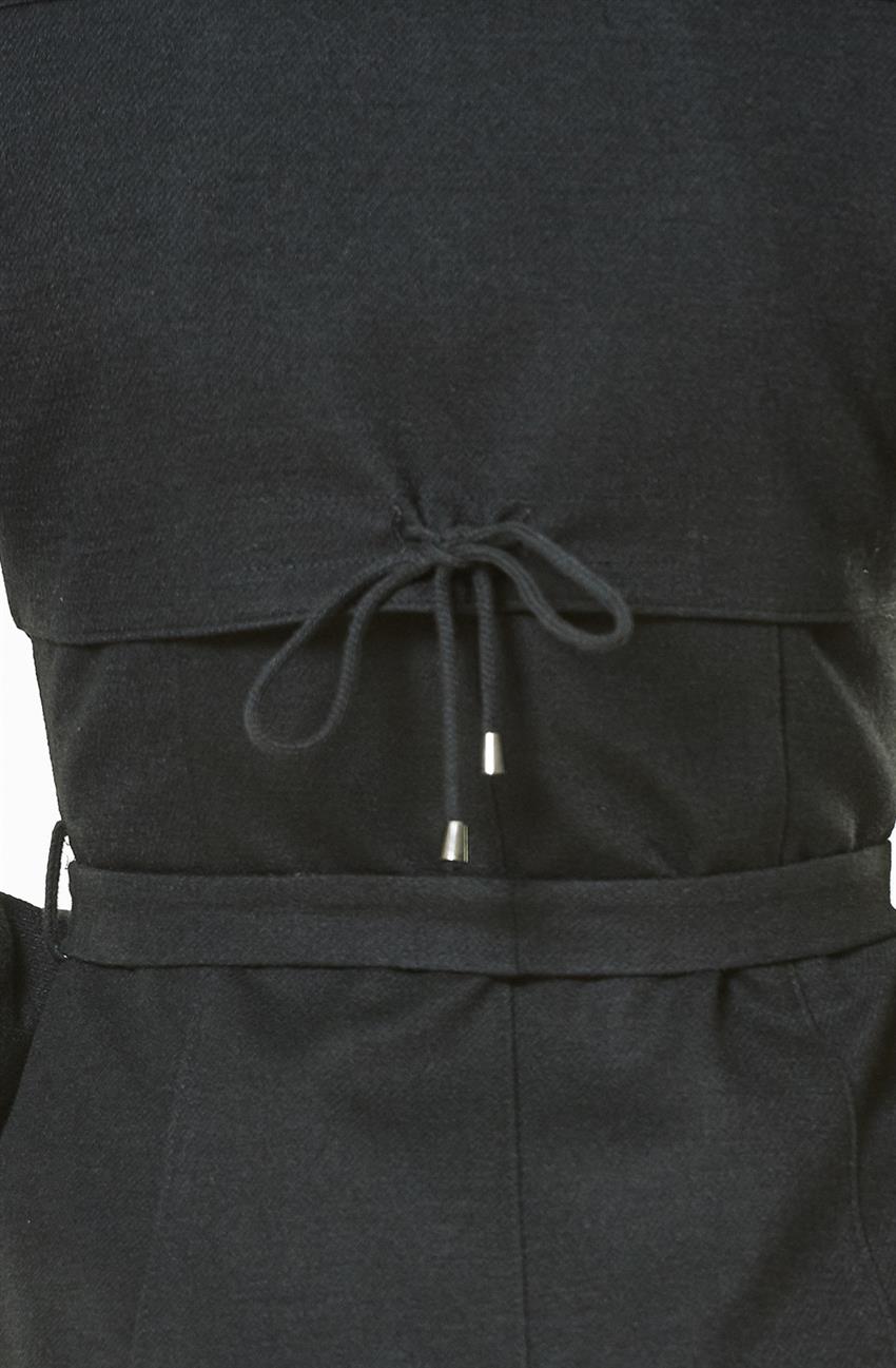 Tuğba Outerwear-Black J5073-09