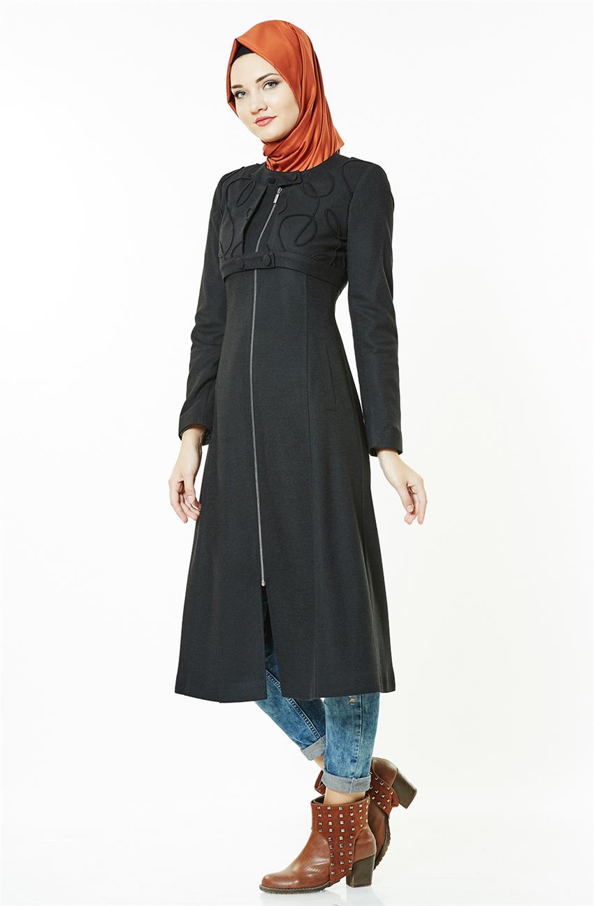 Tuğba Outerwear-Black J5096-09