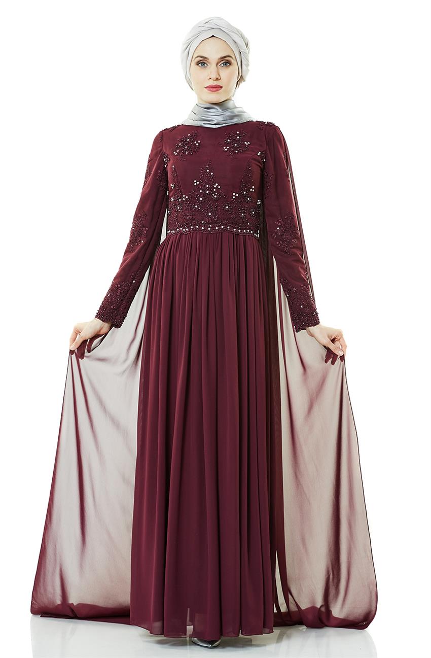 فستان سهرة فستان-أرجواني ar-2140-51