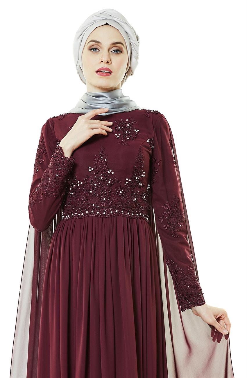 فستان سهرة فستان-أرجواني ar-2140-51