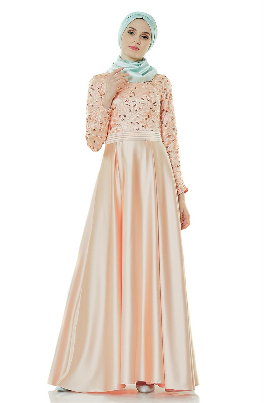 Evening Dress Dress-Salmon 2145-73