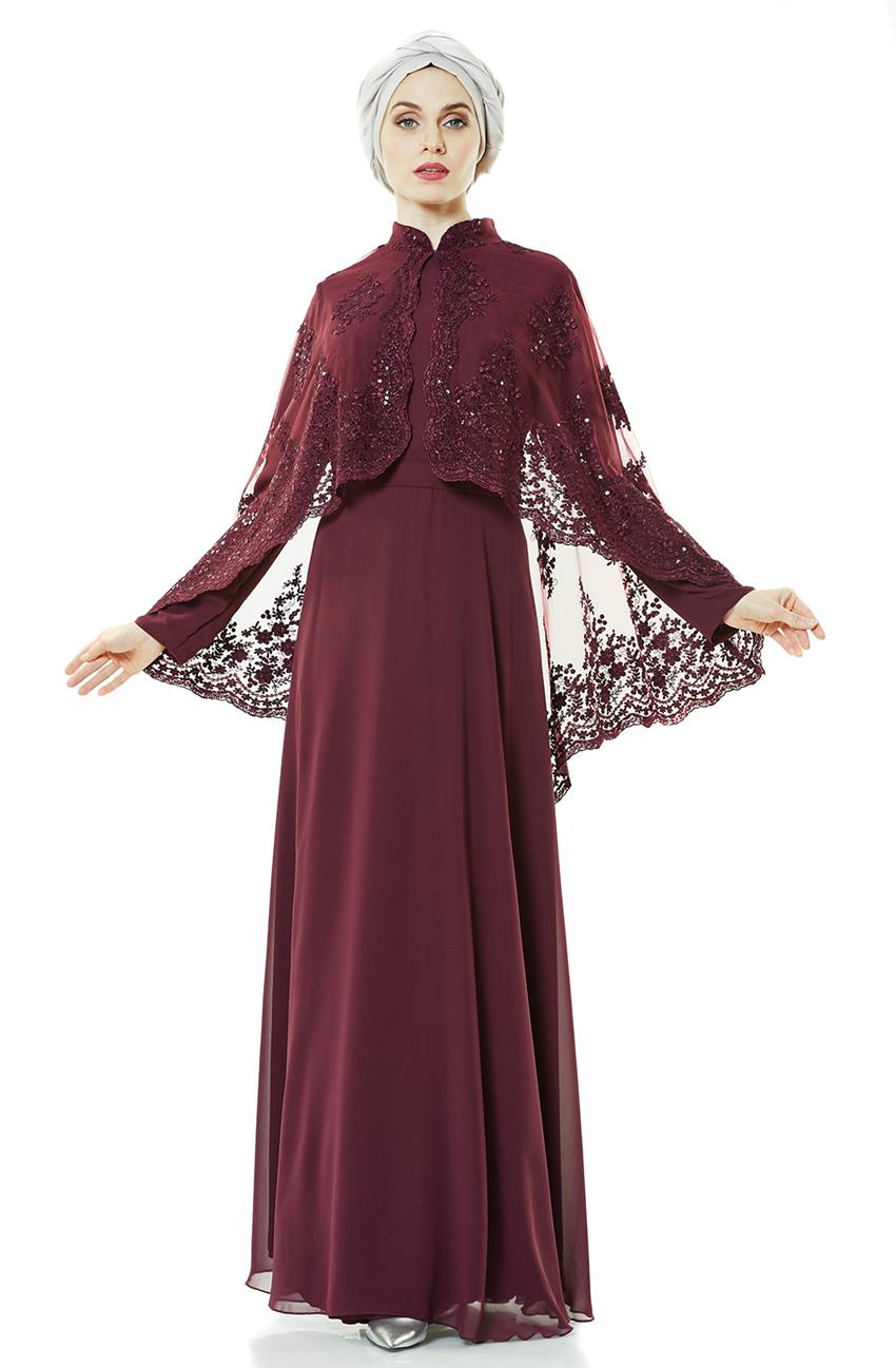 فستان سهرة فستان-أرجواني ar-2183-51