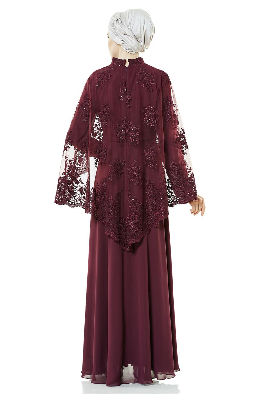 فستان سهرة فستان-أرجواني ar-2183-51