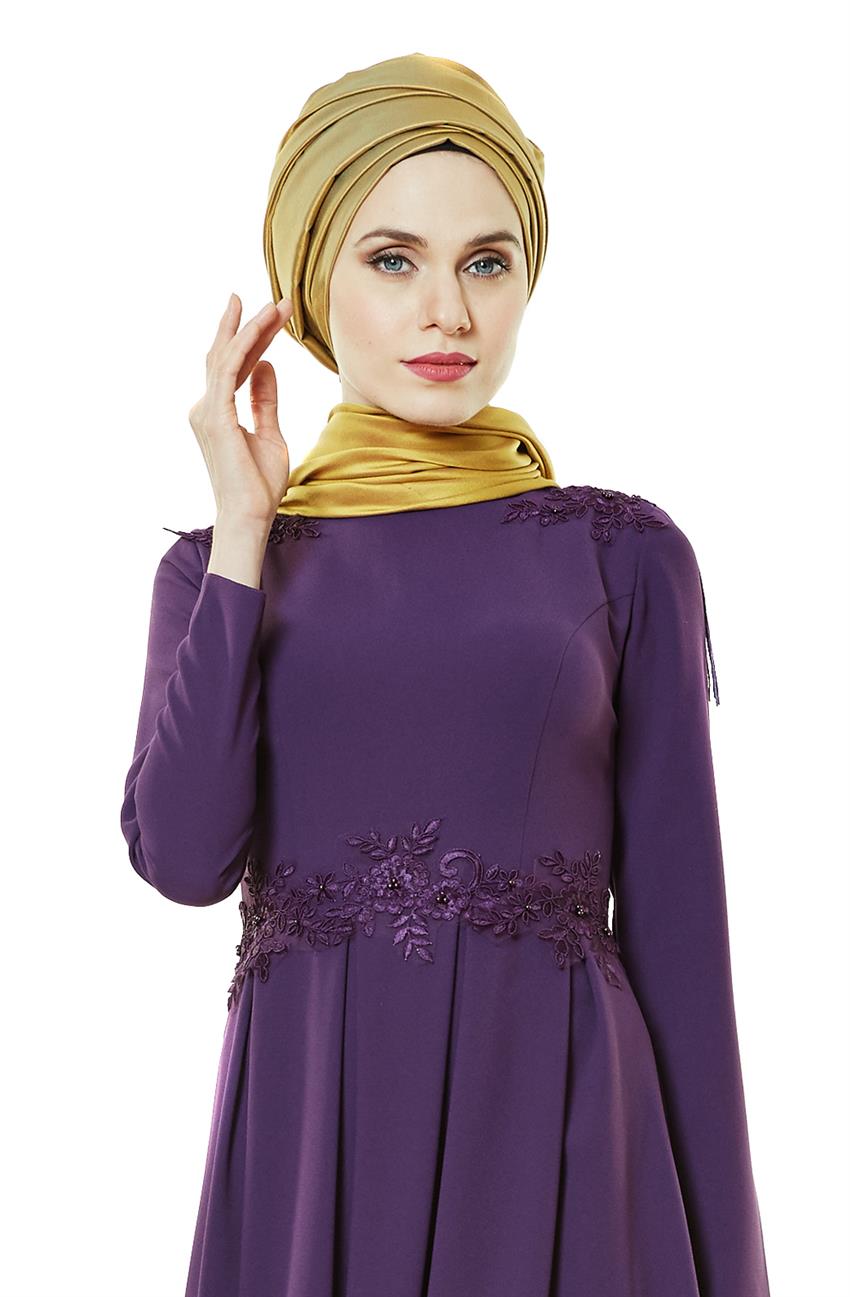 فستان سهرة فستان-أرجواني ar-2188-51