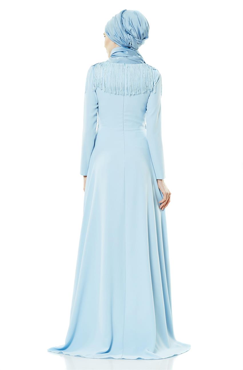 Evening Dress Dress-Buz Blue 2188-14