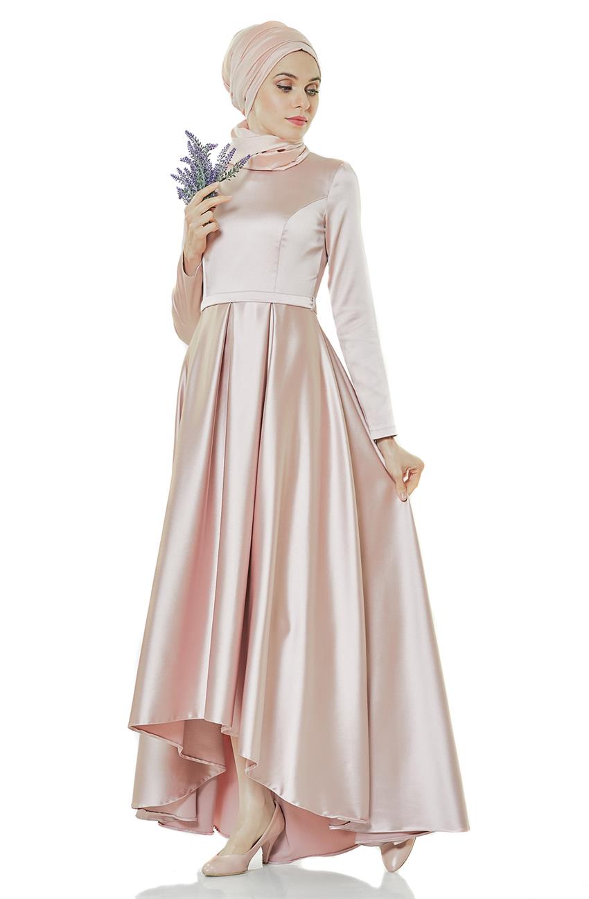 Evening Dress Dress-Dried rose 2224-53