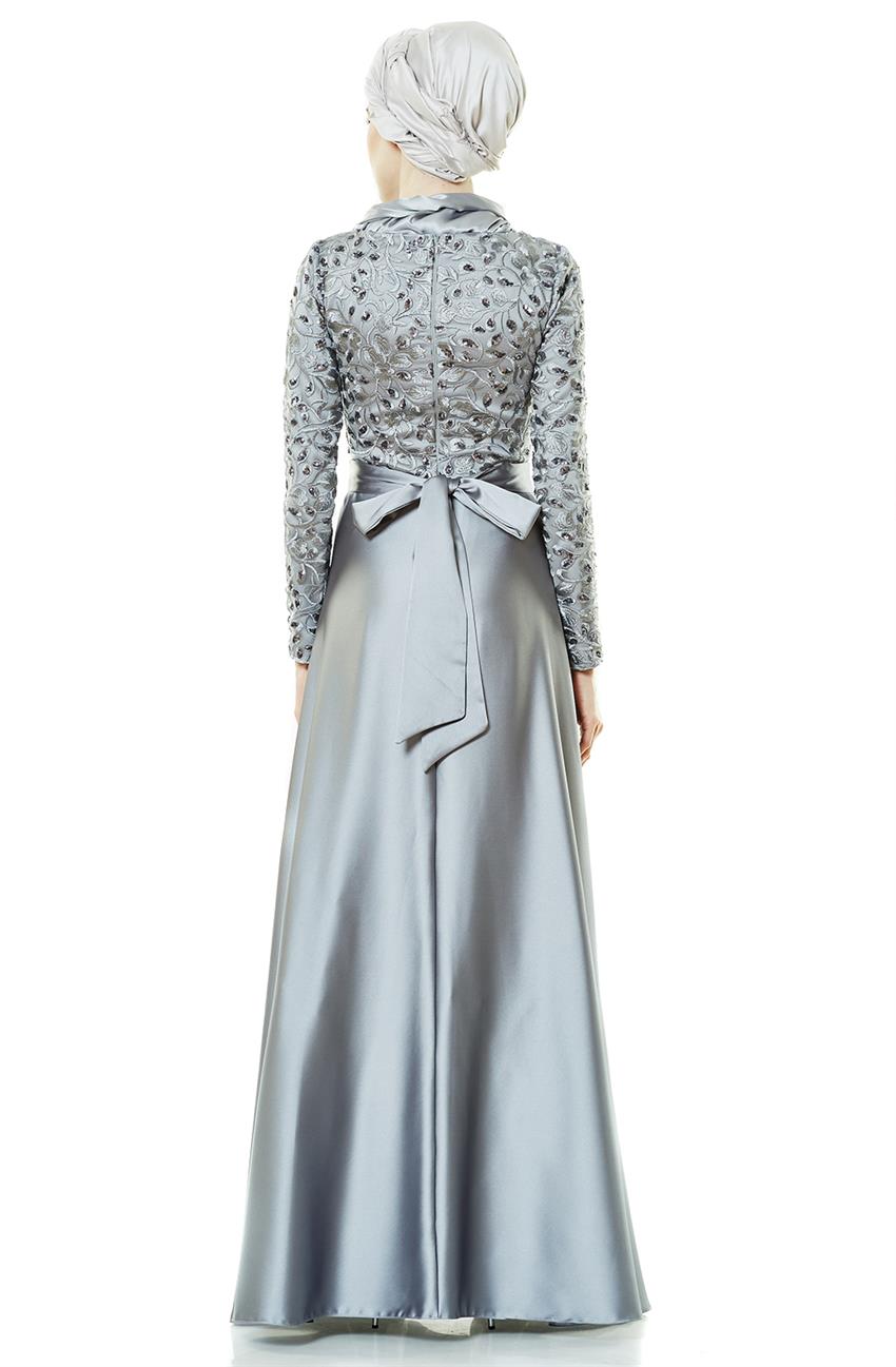 Evening Dress Dress-Gray 2145-04