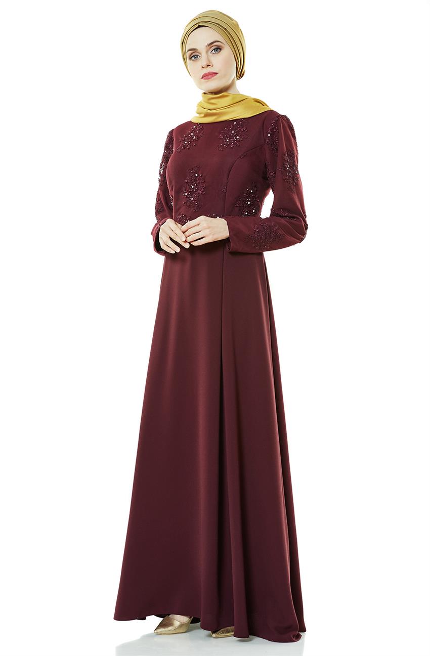 فستان سهرة فستان-أرجواني ar-4179-51