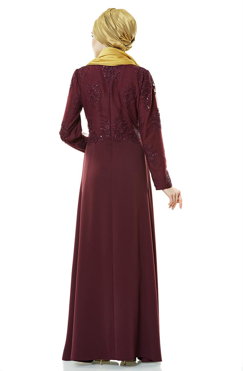 فستان سهرة فستان-أرجواني ar-4179-51
