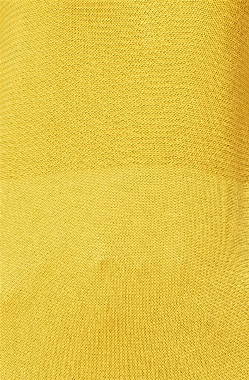 Pilise Knitwear Tunic-Mustard 15028-55