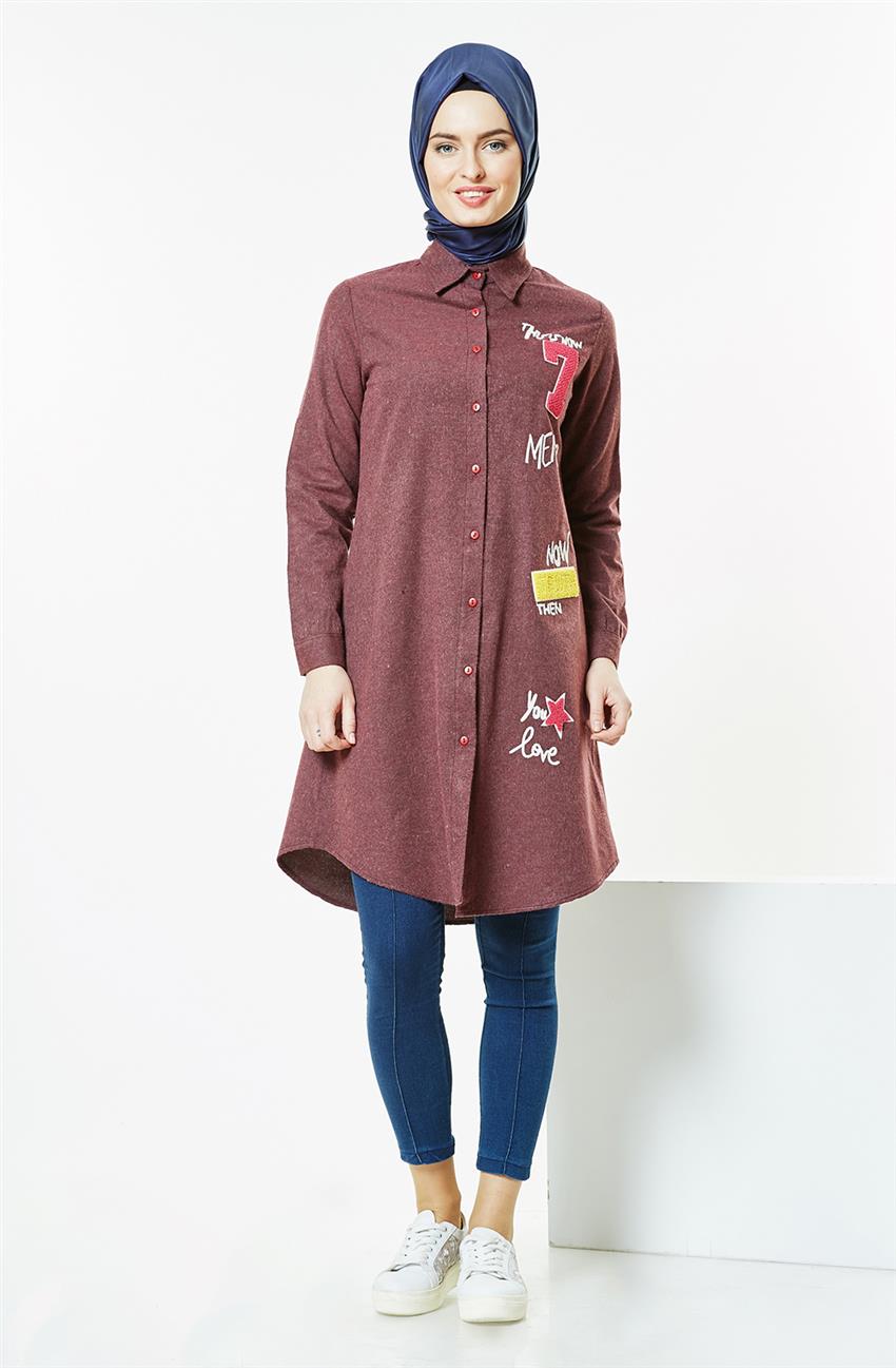 Tunic-Claret Red ST5020-67