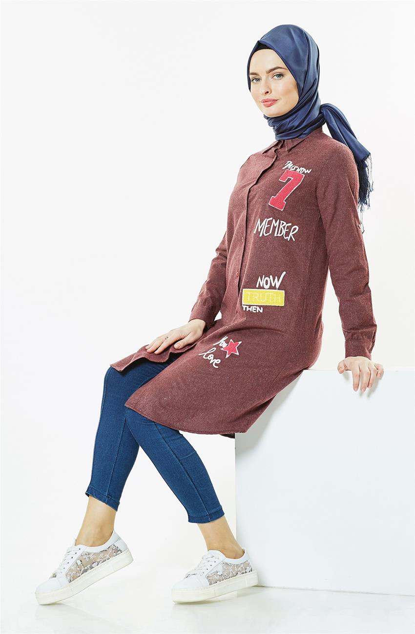 Tunic-Claret Red ST5020-67