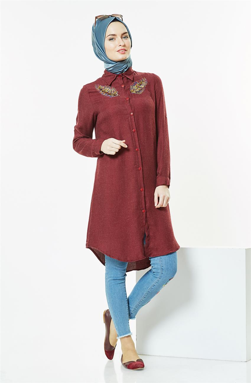 Tunic-Claret Red ST5025-67
