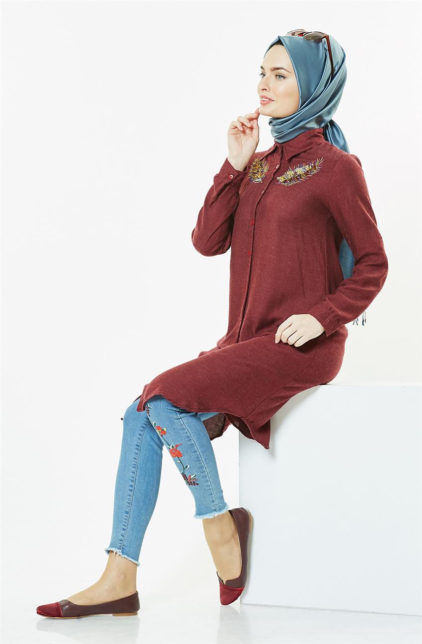 Tunic-Claret Red ST5025-67