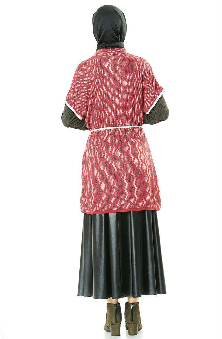 Knitwear Cardigan-Cherry 18146-61