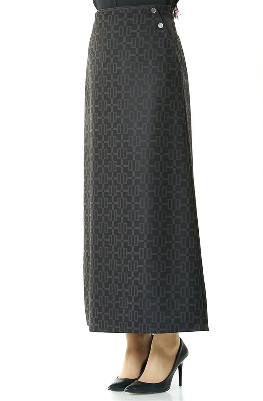 Tuğba Skirt-Purple J5100-19