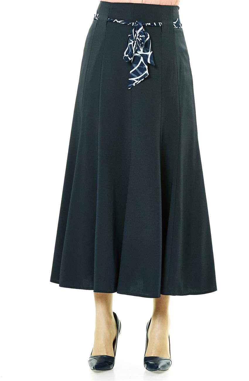 Beden Skirt-Navy Blue 1375-2-17