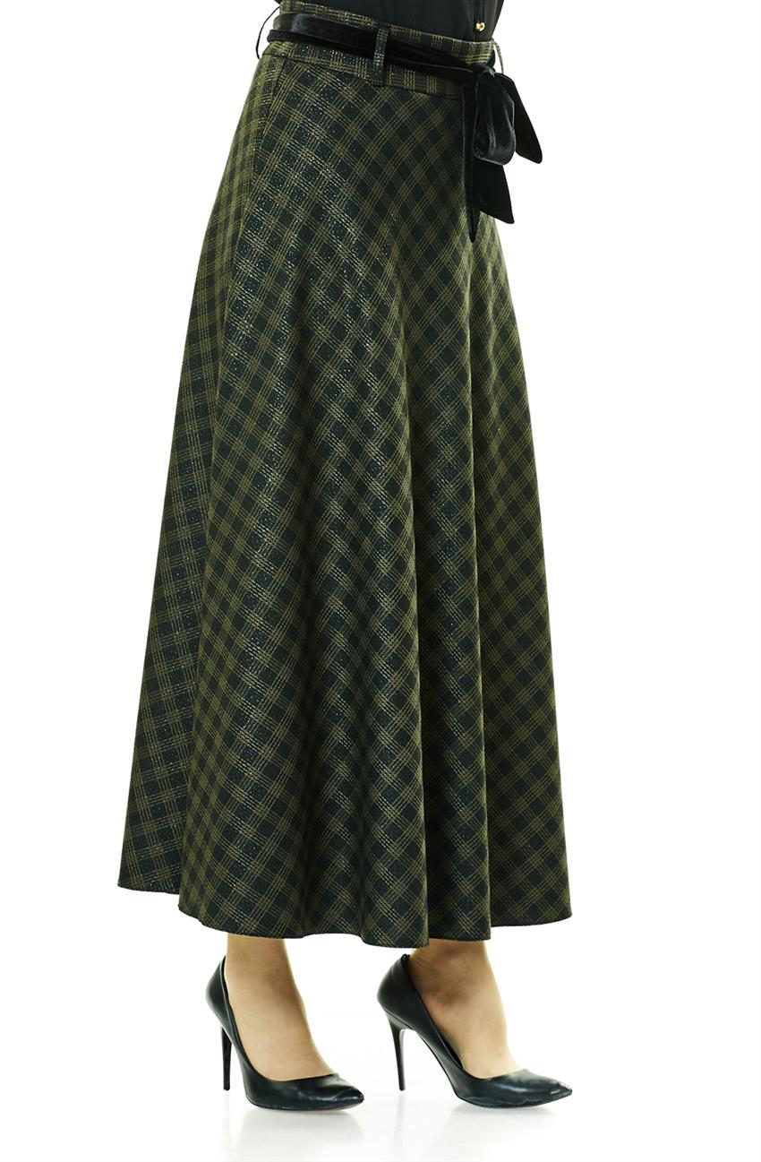 Skirt-Khaki 8897-27