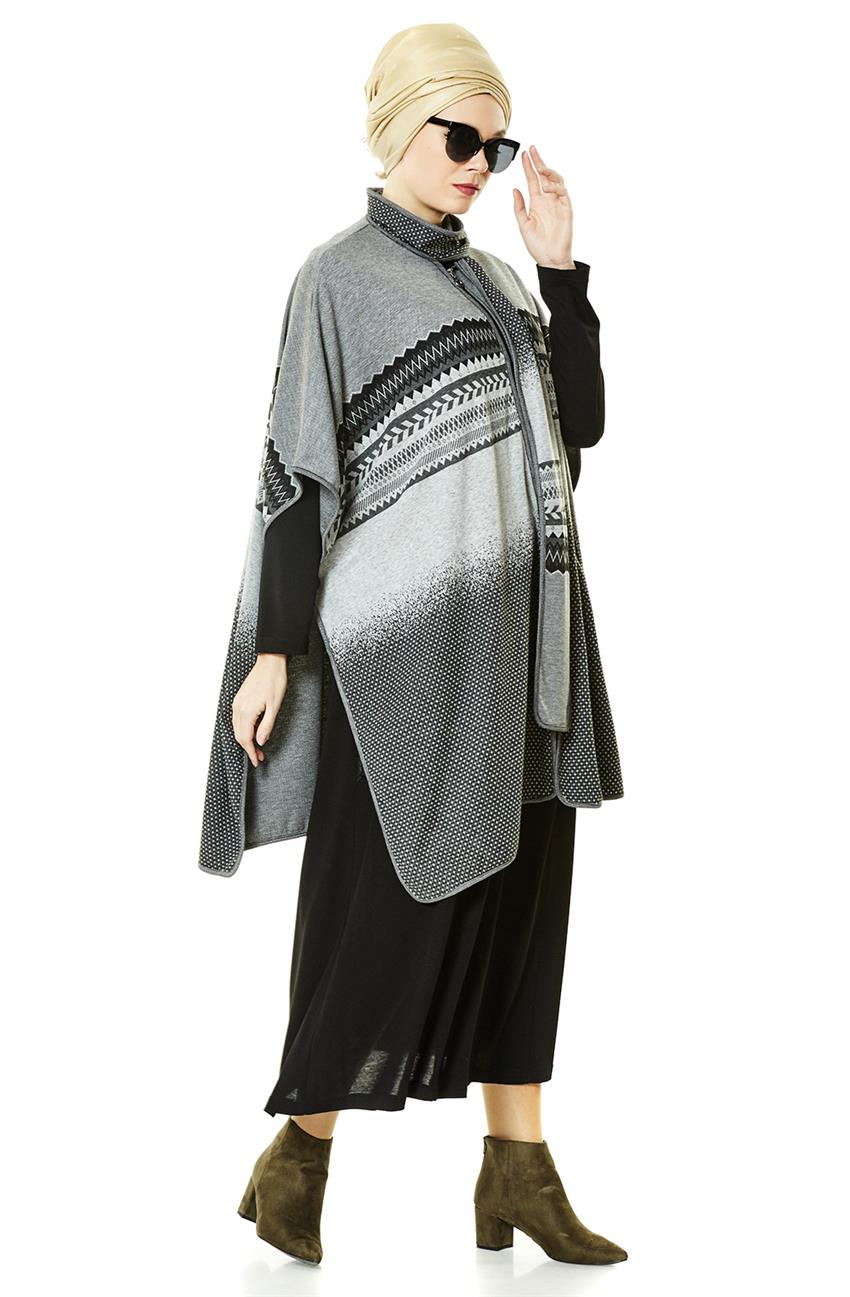 Knitwear Blouse-Anthracite 71380-50
