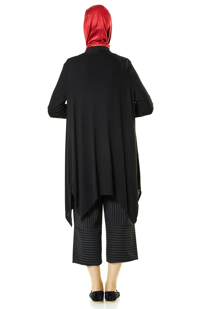 İkili Takım Siyah Elbise 11082-01
