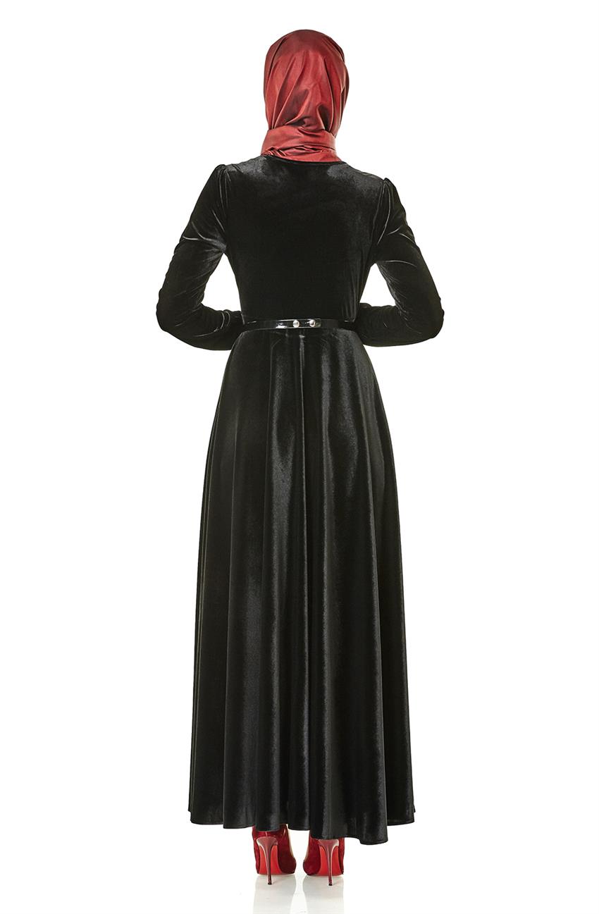 فستان-أسود LR8281-01