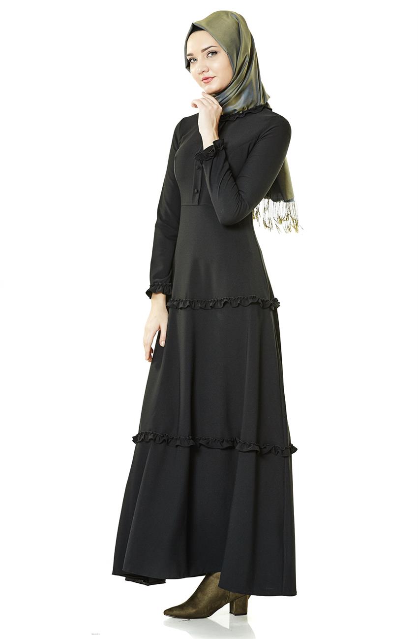فستان-أسود LR8272-01