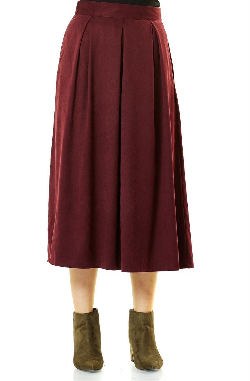 Skirt-Claret Red MS778-67
