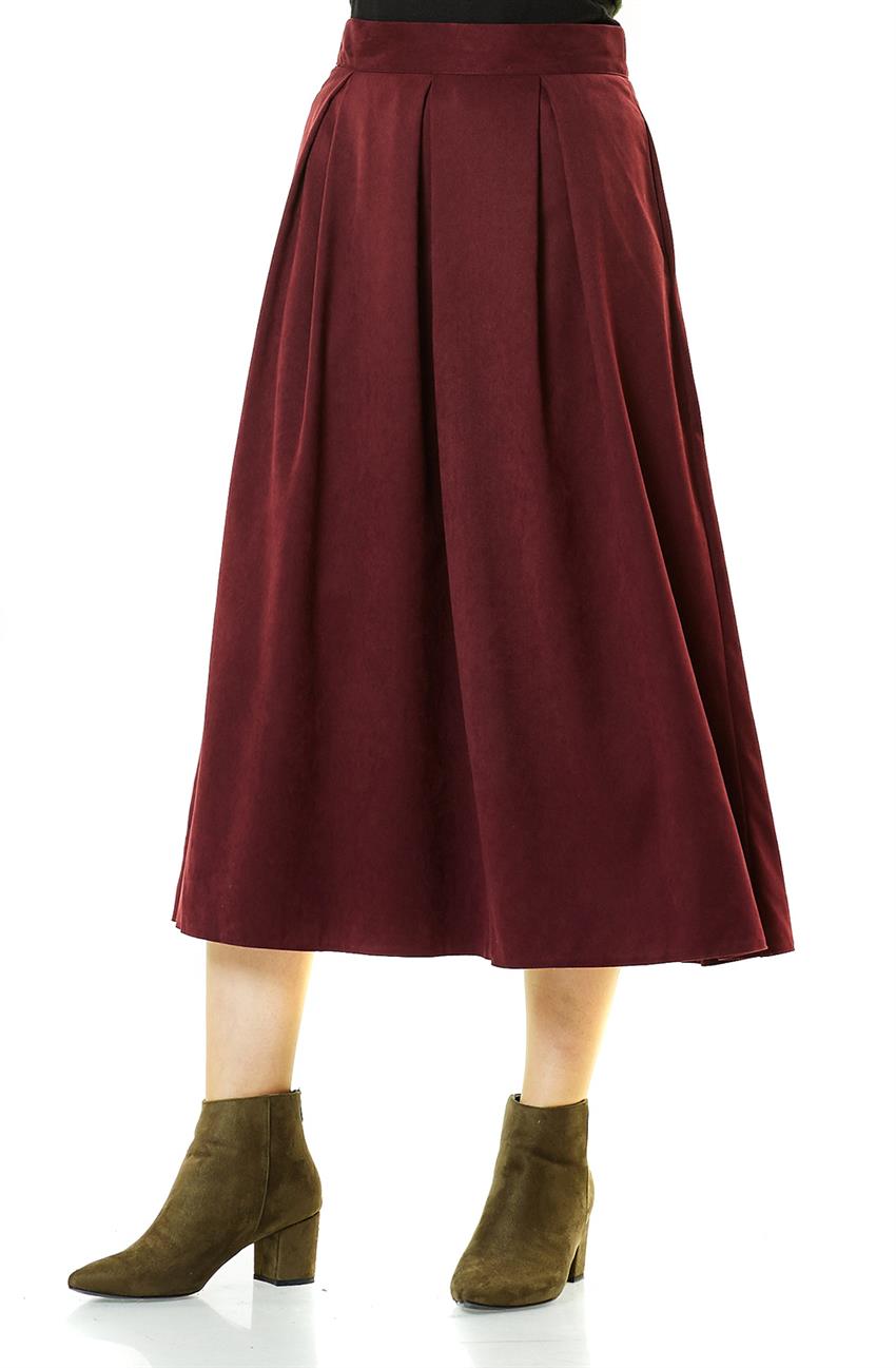 Skirt-Claret Red MS778-67