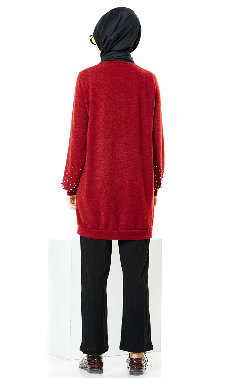 Skirt Tunic-Claret Red 15302-67