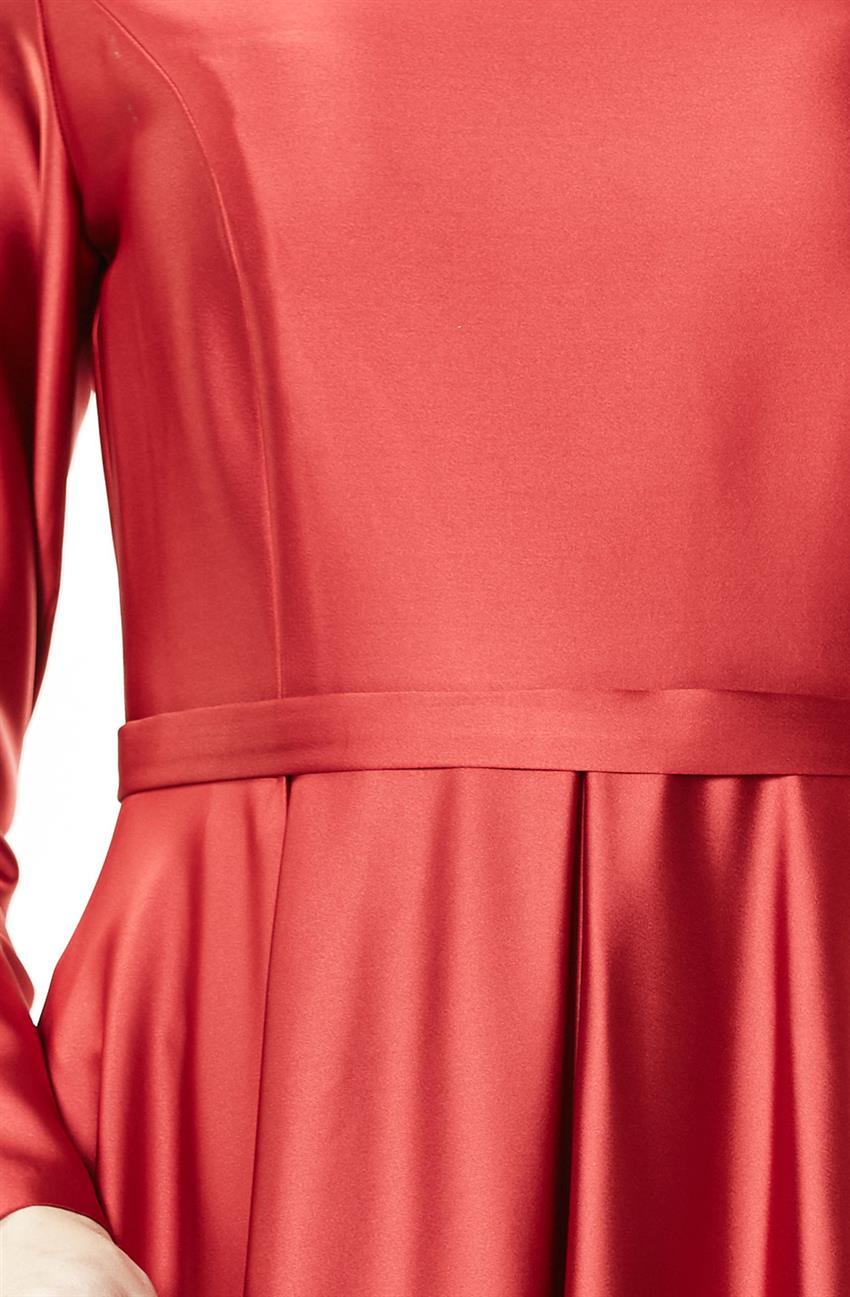 فستان سهرة فستان-أحمر PN8189-34