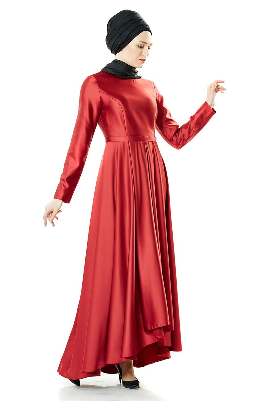 فستان سهرة فستان-أحمر PN8189-34