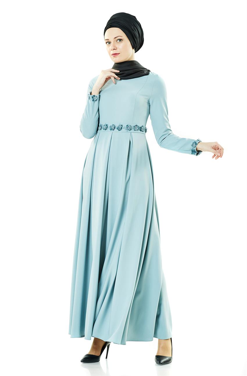 فستان سهرة فستان-أخضر PN8219-24