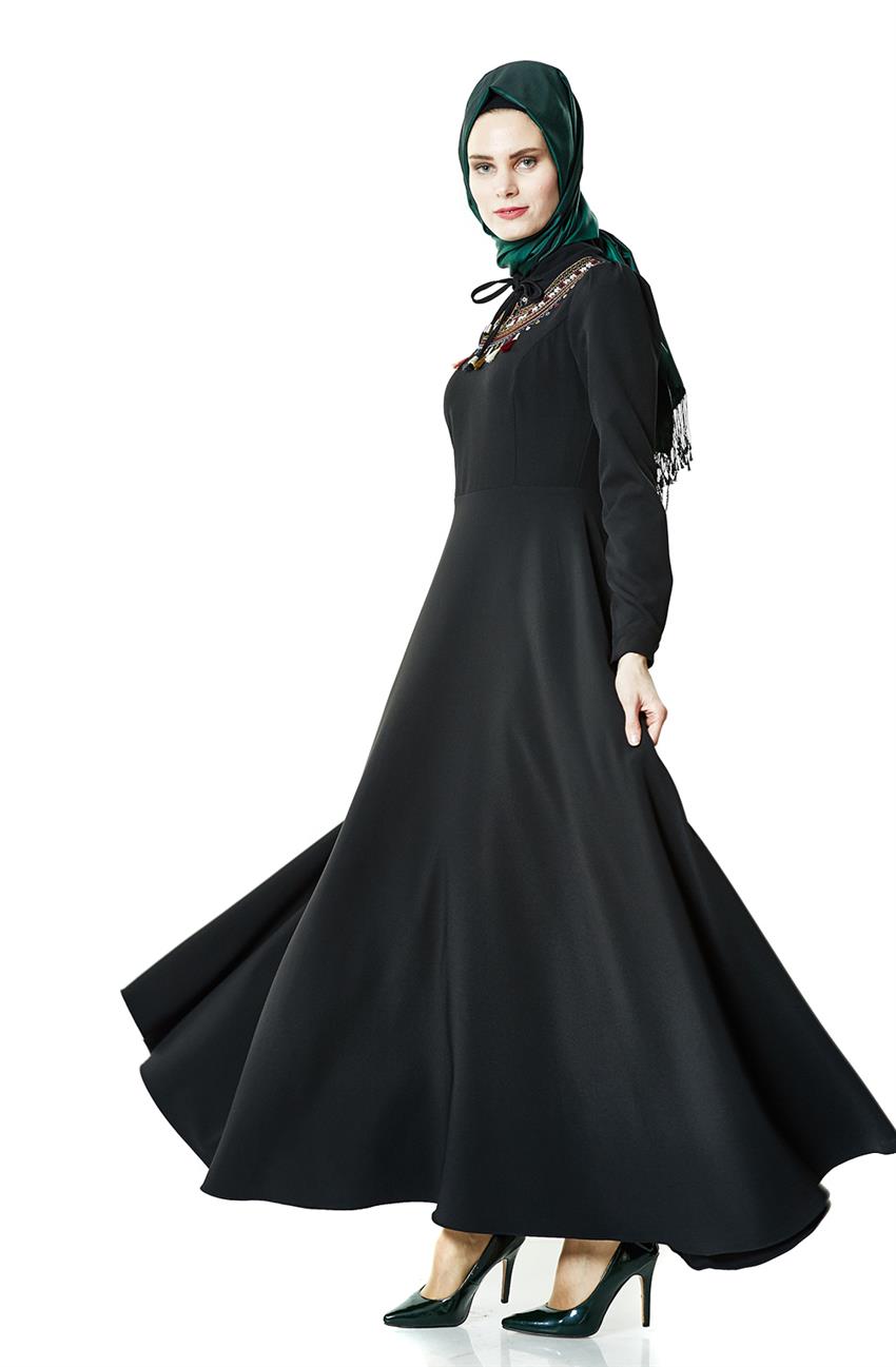 فستان-أسود LR8279-01