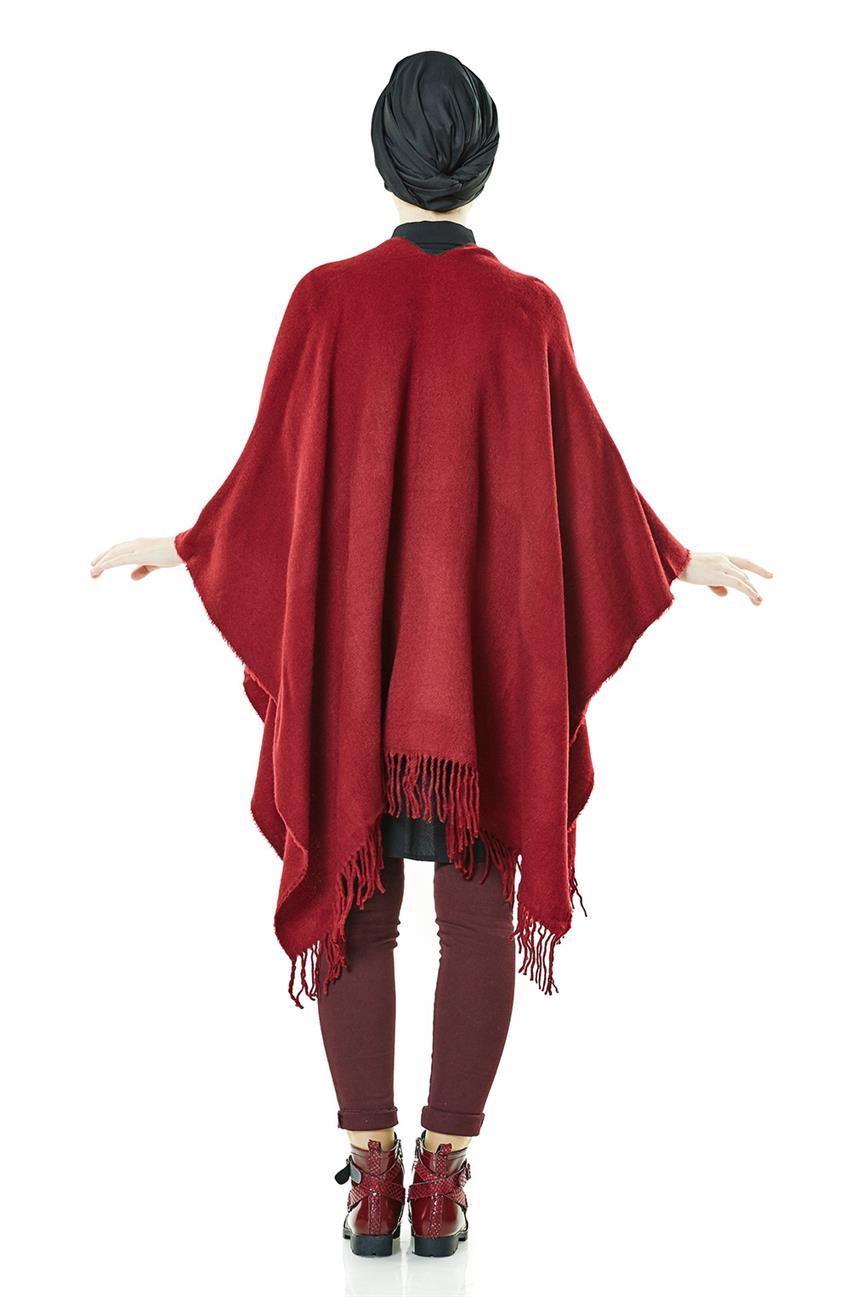 Poncho 40056-34 Red
