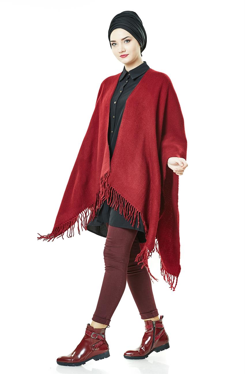 Poncho 40056-34 Red