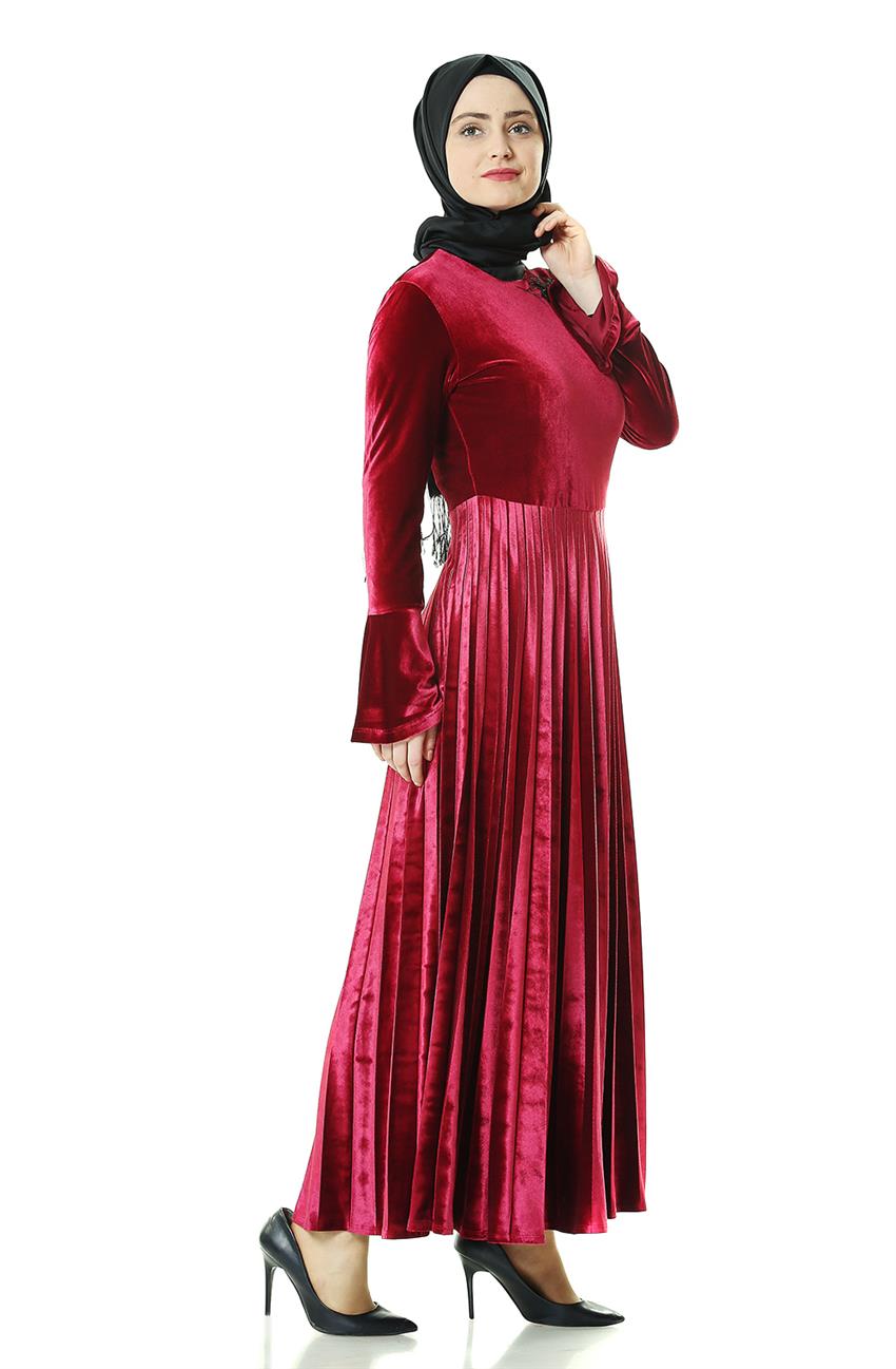 Dress-Claret Red 7K9424-67