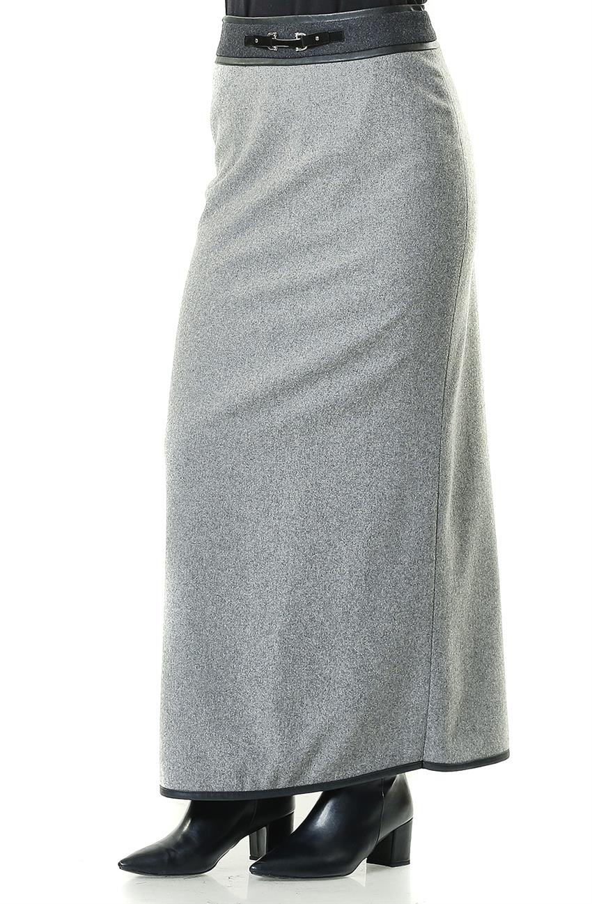 Skirt-Gray KA-A7-12081-07