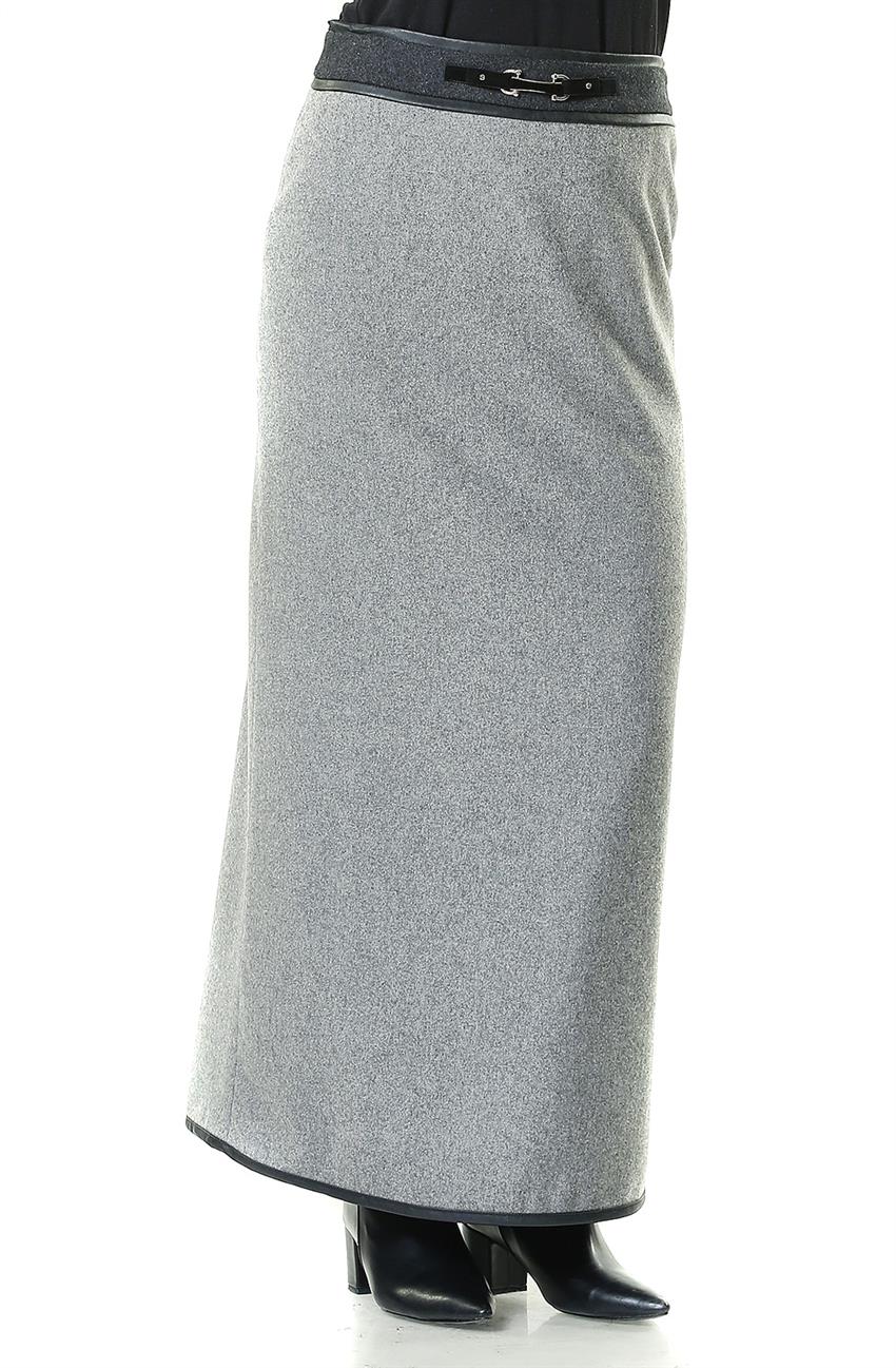 Skirt-Gray KA-A7-12081-07