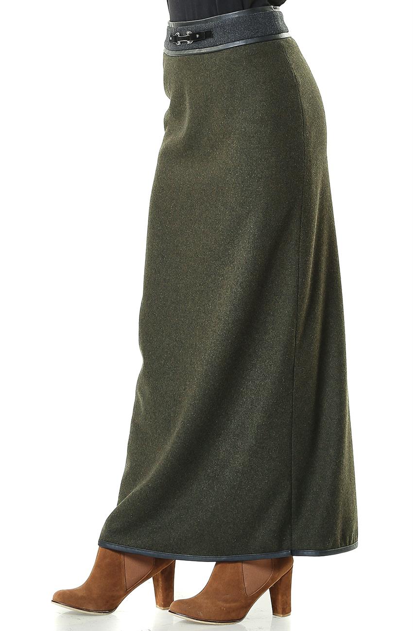 Skirt-Khaki KA-A7-12081-21