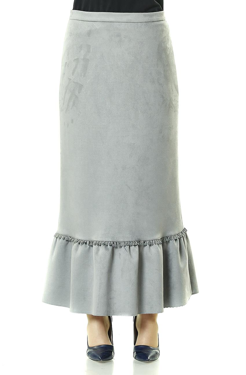 Skirt-Gray KA-A7-12121-07