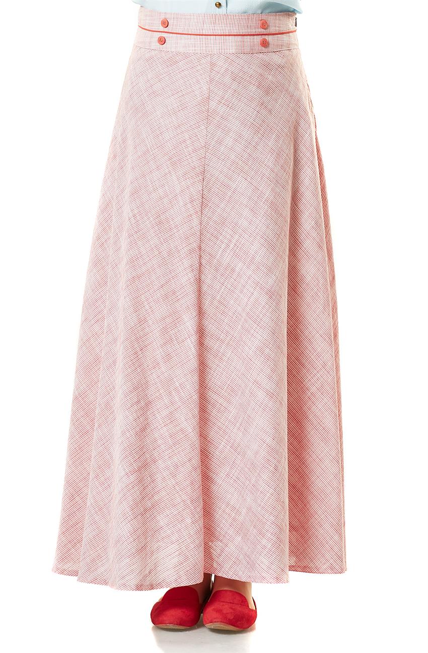 Skirt-Pink H5058-15