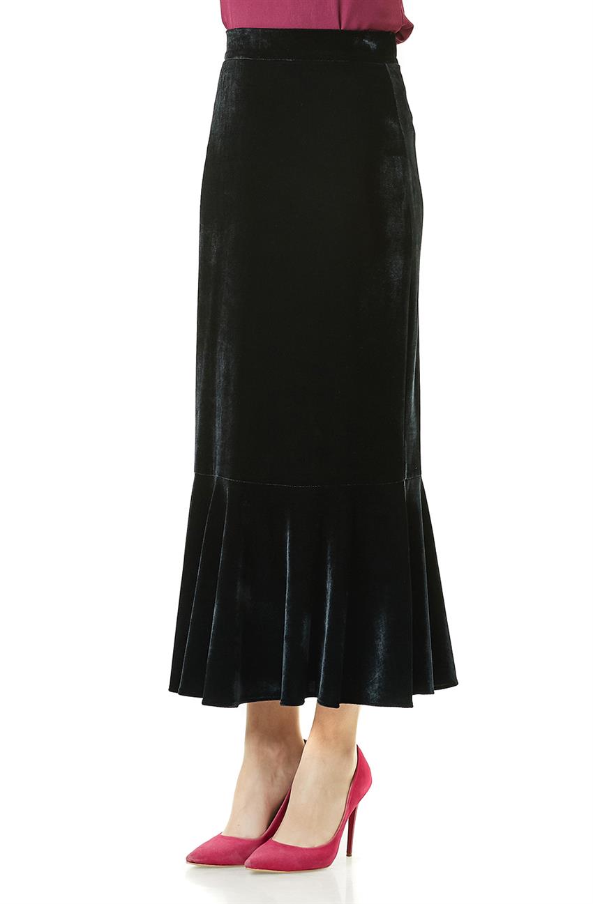 Skirt-Black KA-A7-12113-12